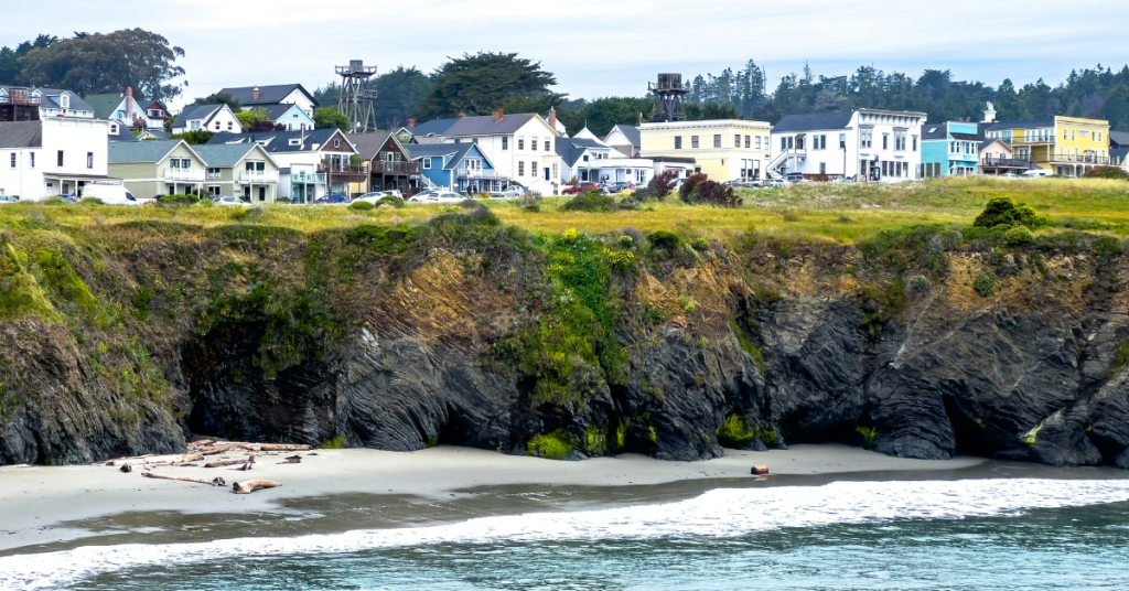 Mendocino County,romantic getaways in california