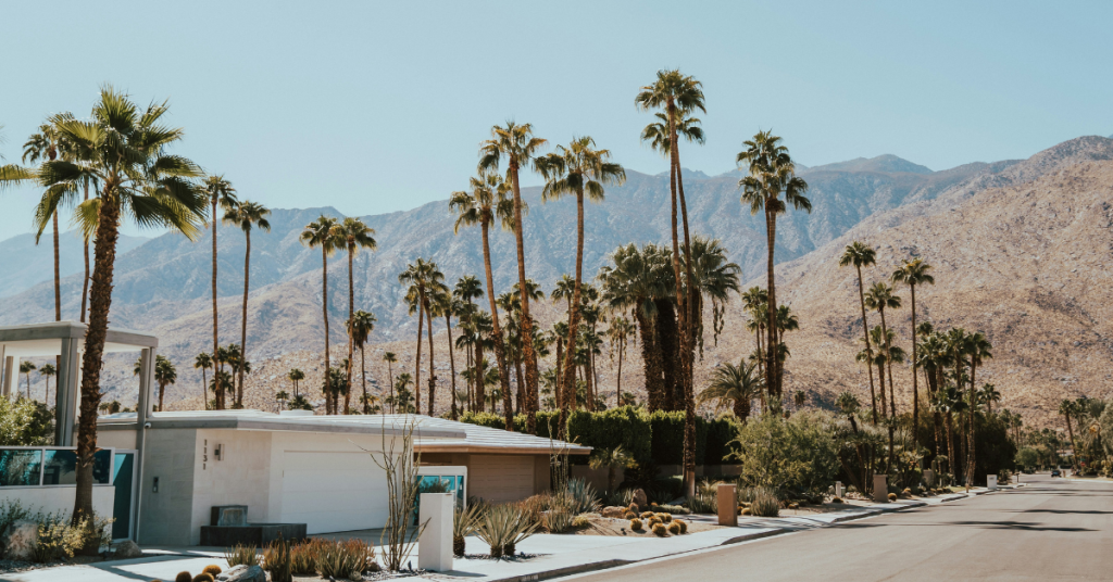 Palm Springs,romantic getaways in california